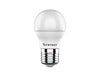Lampada Led Sfera Opale E27- - 49W - E27 - 4000 °K Naturale - 470 Lm - Cl. En.F - 10 Pezzi Syntesy
