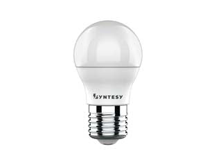Lampada Led Sfera Opale E27- - 49W - E27 - 6500 °K Fredda 470 Lm - Cl. En.F - 10 Pezzi Syntesy