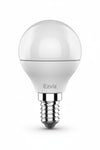 Lampada Led Sfera Opale E14- - 49W - E14 - 2700 °K Calda - 470 Lm - Cl. En.F - 10 Pezzi Syntesy