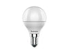 Lampada Led Sfera Opale E14- - 49W - E14 - 6500 °K Fredda - 470 Lm - Cl. En.F - 10 Pezzi Syntesy