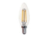 Lampada Filo Led Oliva Chiara E14- - 5W E14 - 2700 °K Calda - 470Lm - Cl. En.E - 10 Pezzi Syntesy