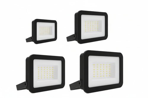 Proiettore Led Ip65 Nero 10W 4000 °K Naturale 1000 Lm Syntesy