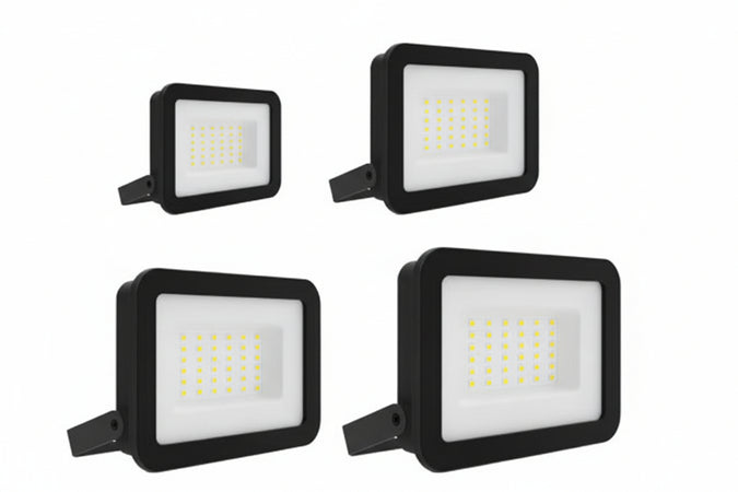 Proiettore Led Ip65 Nero 20W 4000 °K Naturale 2000 Lm Syntesy