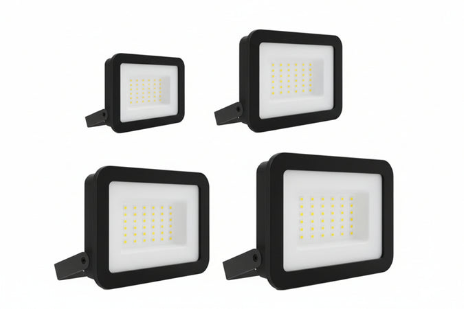 Proiettore Led Ip65 Nero 30W 4000 °K Naturale 3000 Lm Syntesy