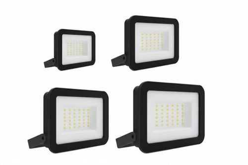 Proiettore Led Ip65 Nero 50W 4000 °K Naturale 5000 Lm Syntesy