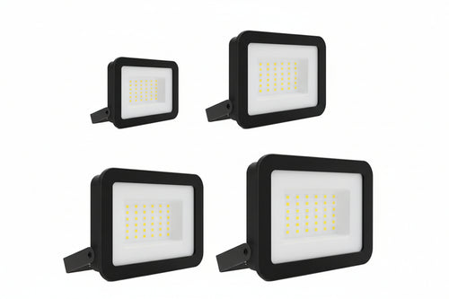 Proiettore Led Ip65 Nero 100W 4000 °K Naturale 10000 Lm Syntesy