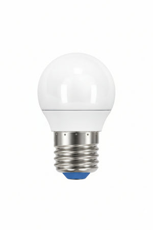 Lampada Led Sfera Opale E27- - 5W - 6500 °K Fredda - 470 Lm - 45X76H - 10 Pezzi Airam