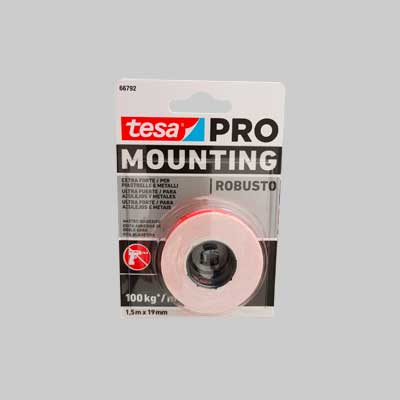 Nastro Biadesivo 'Powerbond' Mm 19X1,5 Mt - Tesa