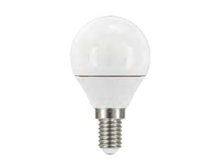 Lampada Led Sfera Opale E14- - 5.4W - 2700 °K Calda - 470 Lm - 240 ° - 45X78H - 10 Pezzi Airam