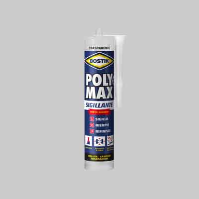 Sigillante 'Polymax Sigillante' 280 Ml - Col. Nero - Bostik