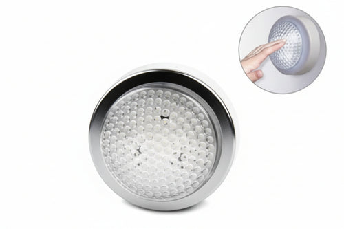 Lampada A Pressione Led Rotonda- - 0,1W - 10 Lumen - Ø Mm.100X50 - 12 Pezzi