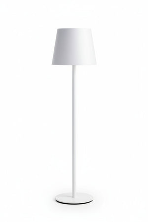 Lampada Da Tavolo A Led Ricaricabile Bianca Mm.105X360H. Syntesy
