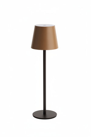 Lampada Da Tavolo A Led Ricaricabile Bronzo Mm.105X360H. Syntesy