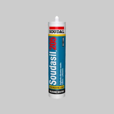 Sigillante Neutro Per Edilizia 'Soudasil 205' Soudal 310 Ml - Bianco - Soudal