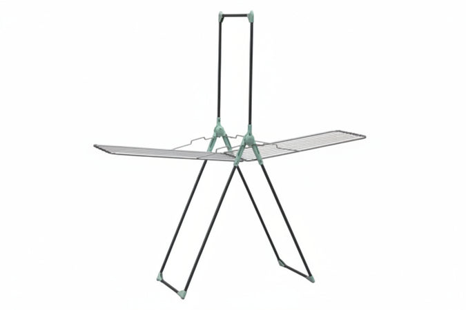 Stendibiancheria Titano Con Porta Abiti Acciaio Verniciato Mt.30 Cm.210X69X192H. Colombo