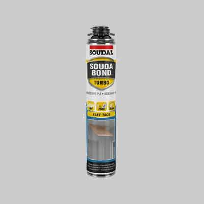 Adesivo Poliuretanico 'Soudabond Turbo Gun' Soudal 750 Ml - Pistola - Soudal