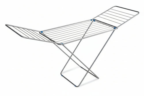 Stendibiancheria Magnifico In Acciaio Inox Mt.20 Cm.172X55X93H. Gimi