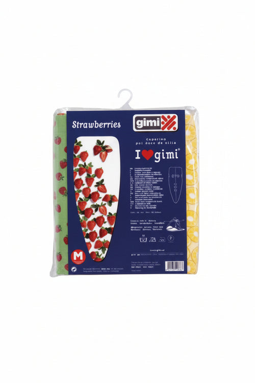 Telo Asse Da Stiro In Cotone Love Gimi- - Cm.129X48 M Per Assi Da Stiro Max Cm.120X38 - 1 Blister Gimi