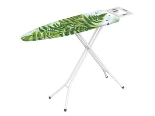 Asse Da Stiro Leo Poggiaferro In Lamiera Verniciata Aperto Cm.136X33X90H. Chiuso Cm.33X4,5X143H. Gimi