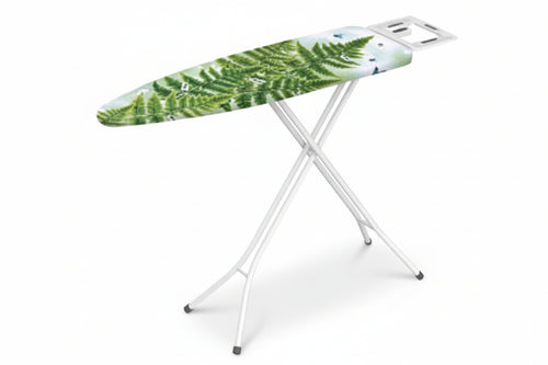 Asse Da Stiro Leo Poggiaferro In Lamiera Verniciata Aperto Cm.136X33X90H. Chiuso Cm.33X4,5X143H. Gimi