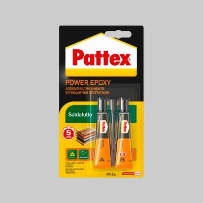 Colla 'Power Epoxy Saldatutto' 24 Gr - Pattex