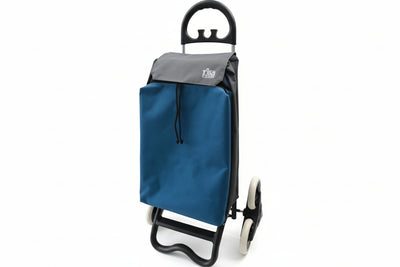 Carrello Spesa Julie Tris Alluminio Cm.49X41X101H. Xtra