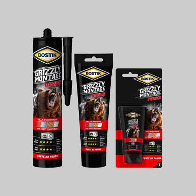 Colla Di Montaggio 'Grizzly Montage' Bostik 110 Gr - Blister - Bostik