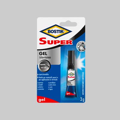 Colla 'Super Gel Instantaneo' Bostik 3 Gr - Bostik