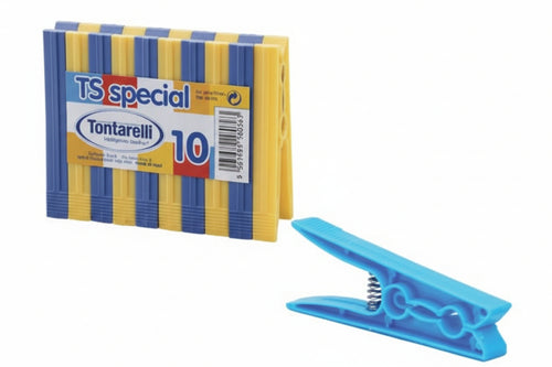 Mollette Ts Special 2 Stecche Da Pz.10 Vari Colori - 20 Confezione Tontarelli