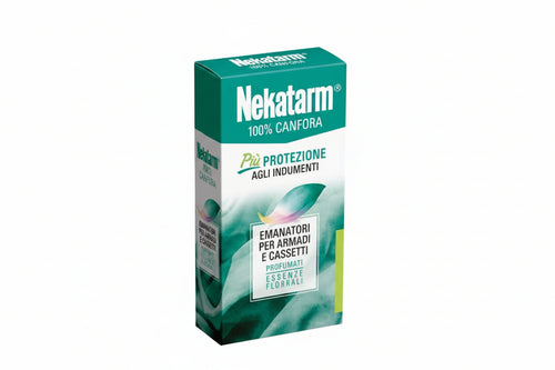 Nekatarm Gabbiette Di Canfora Profumata Pz.2- - Gr.15 Ciascuna - 12 Pezzi Fochista