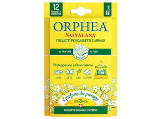 Salvalana Foglietti Per Cassetti E Armadi Al Profumo Di Fiori- - Pz.12 - 24 Pezzi Orphea