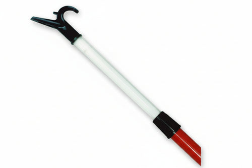 Asta Appendiabiti In Metallo Plastificato Estensibile- - Cm.64/130 Ø Mm.28 - 4 Pezzi