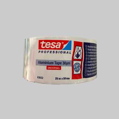 Nastro Adesivo In Alluminio Tesa Mm 50X25 Mt
