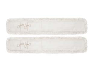 Ricambio Frangia Cotone Per Scopa A Forbice Pz.2 Cm.105X20 Apex