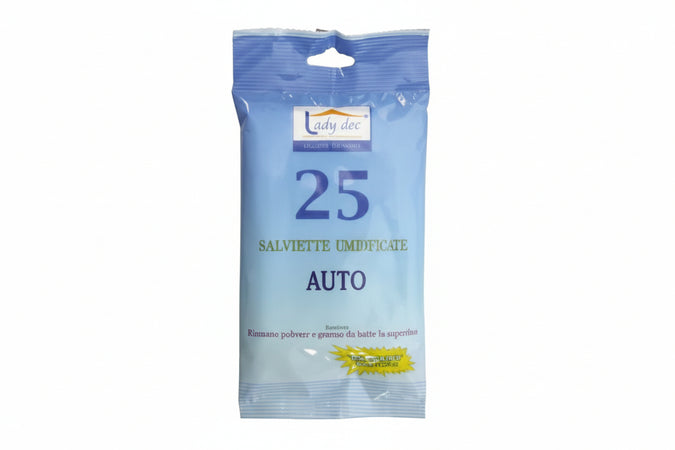 Salviette Imbevute Per Auto- - Cm.16X21 - 6 Blister Xtra