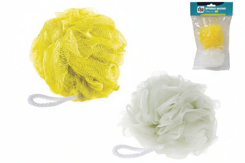 Spugna Bagno Bolle- - Colore Bianco E Giallo - 6 Pezzi Xtra