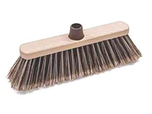 Scopa Domestica Stellina In Plastica- - Cm.33X9X12H. - 12 Pezzi