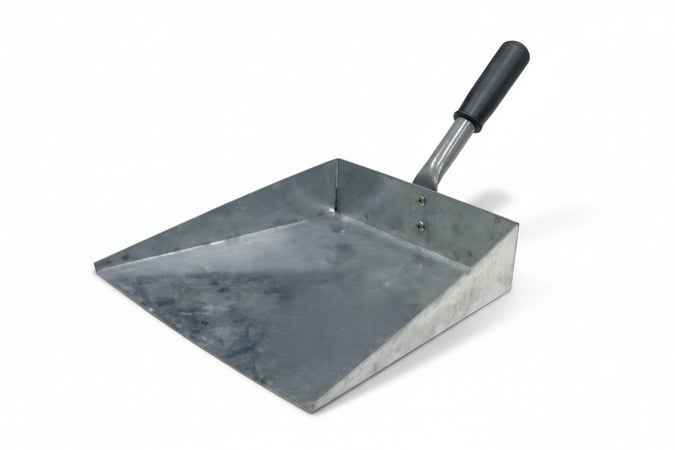 Paletta Raccogli Immondizia In Lamiera Zincata- - Cm.21X21X5H. - 4 Pezzi Xtra