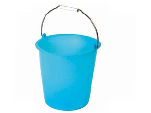 Secchio Senza Becco- - Lt.15 Ø Cm.32/23X31 H. - 3 Pezzi