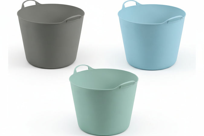 Cesta Flessibile Multiuso- - Ø Cm.46 Lt.40 - 3 Pezzi