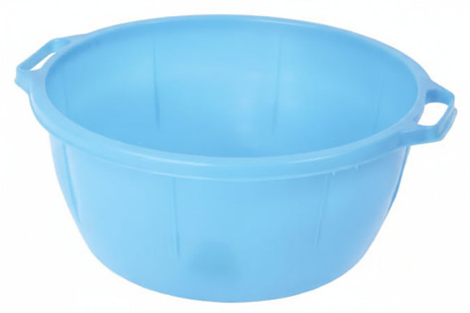 Bacinella Tonda Con Manici- - Ø Cm.28,5X12 Da Lt.12 - 6 Pezzi