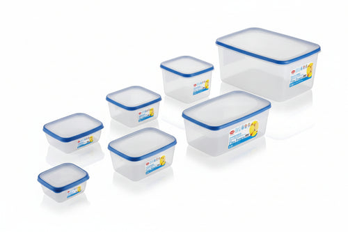 Contenitore Ciao Fresco Per Frigo- - Lt.0,6 - 4 Pezzi Stefanplast