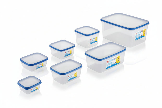 Contenitore Ciao Fresco Per Frigo- - Lt.0,6 - 4 Pezzi Stefanplast