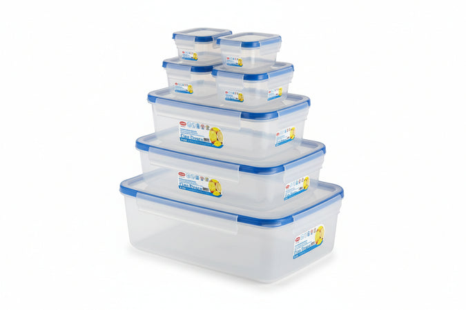 Contenitore Ciao Fresco Per Frigo- - Lt.1,2 - 4 Pezzi Stefanplast