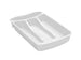 Portaposate 4 Posti Linea Primavera In Polipropilene Colore Bianco- - Cm.18X31X4,5H. - 5 Pezzi Stefanplast
