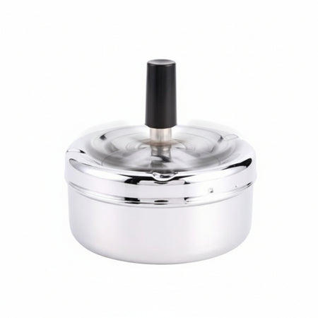 Posacenere Girevole In Acciaio Cm.9,5X9H. Xtra