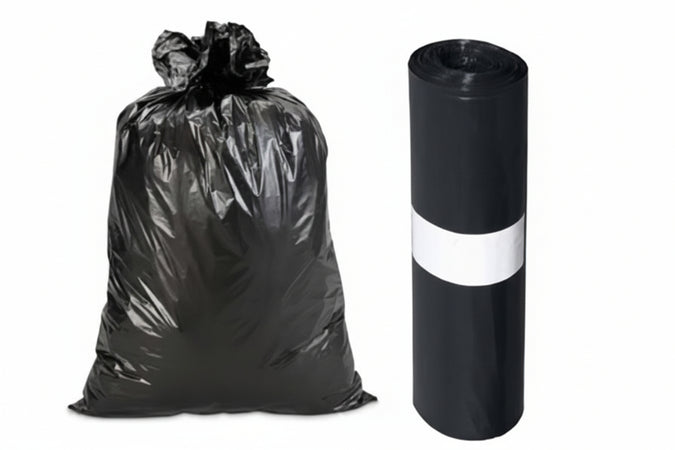 Sacco Condominiale Ldpe In Rotolo Nero- - Cm.72X110 Peso Gr.70 Spess.My50 Rotoli Da Pz.10 - 28 Rotolo