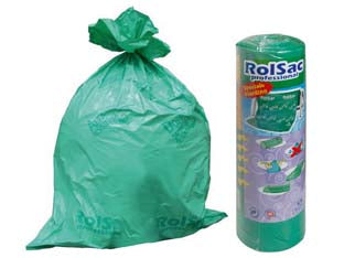 Sacco Condominiale Professionale Verde- - Cm.85X120 In Rotolo Da Pz.20 - Peso Rt Gr.2100 - 6 Pezzi