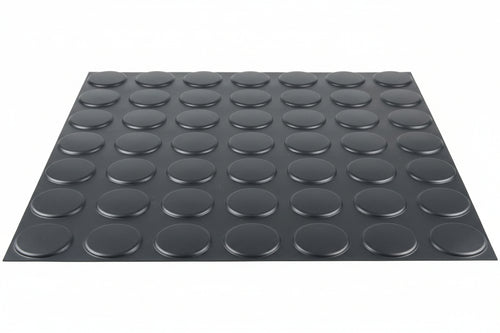 Pavimento Gomma Nero Rotolo Mt.10X1,2 Spessore Mm.3 Peso Kg.3,8 Al Mq - 12 Mq