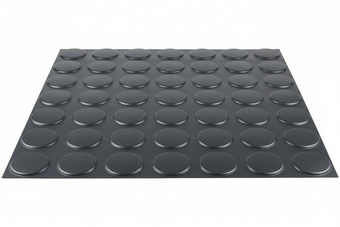 Pavimento Gomma Nero Rotolo Mt.10X1,2 Spessore Mm.3 Peso Kg.3,8 Al Mq - 12 Mq